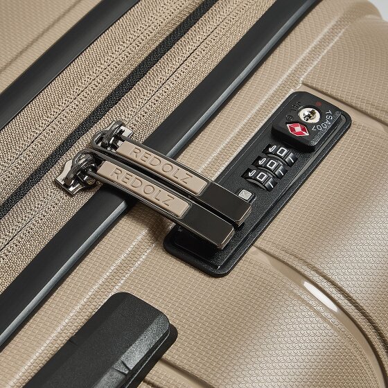 Redolz Essentials 11 4 ruote Set di valigie 3 pezzi con piega di espansione