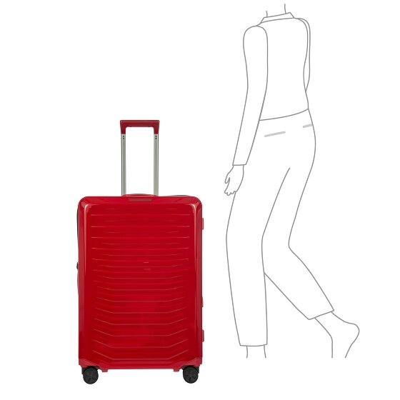 Porsche Design Roadster 4 ruote Carrello L 75 cm con piega di espansione