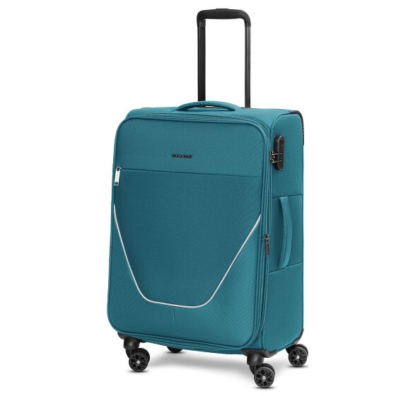 Stratic taska Trolley a 4 ruote M 65 cm con piega a espansione