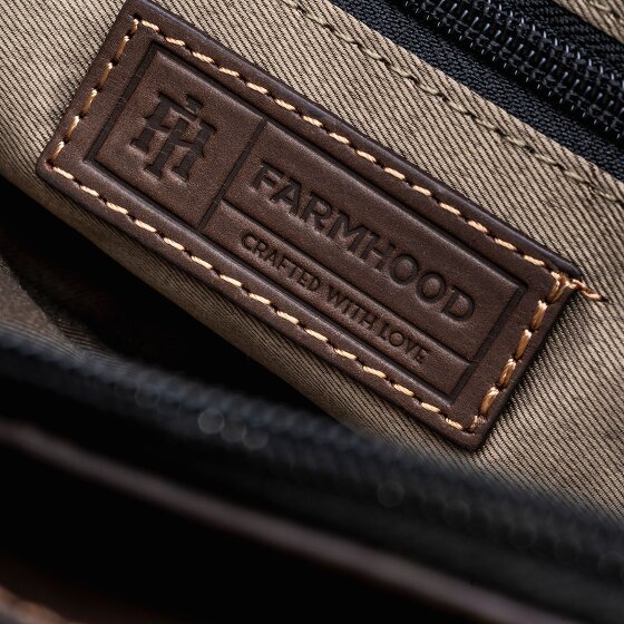 Farmhood Nashville XL borsa a tracolla 2 scomparti in pelle 29 cm