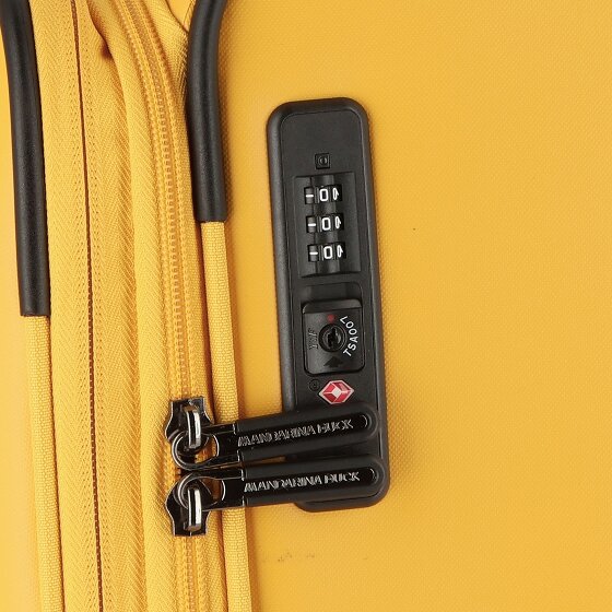 Mandarina Duck Eco Coated 4 ruote Carrello L 78 cm con piega di espansione