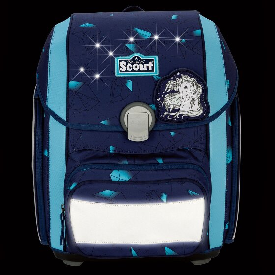 Scout Set di borse scuola Genius LED 4 pz.