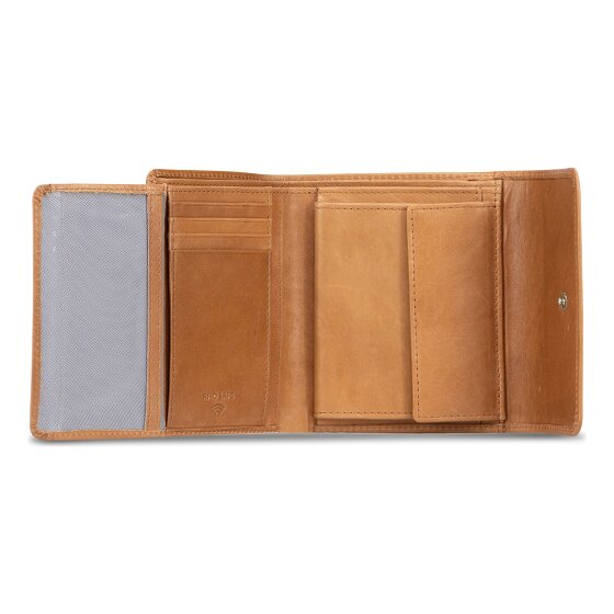 Jost Rana Portafoglio Protezione RFID Pelle 12 cm