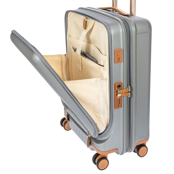 Bric's Capri 4 ruote Carrello della cabina 55 cm Scomparto per laptop con piega di espansione