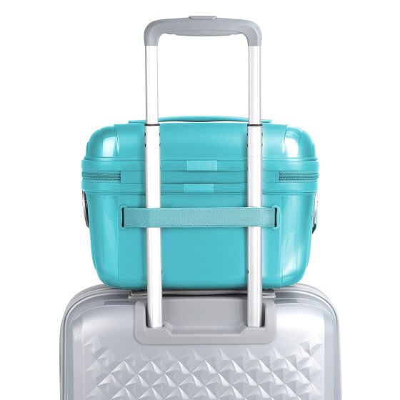 Gabol Queens 4 ruote Set di valigie 4 pezzi con piega di espansione