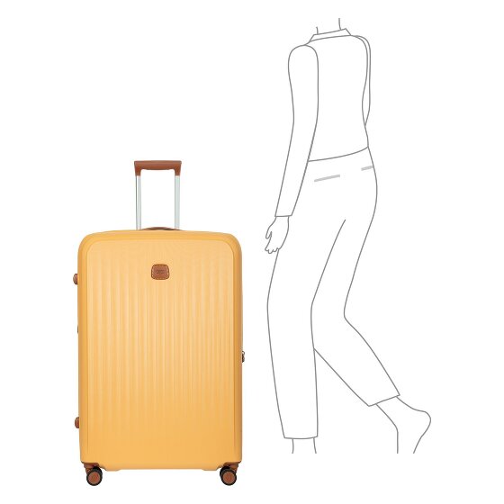 Bric's Taormina 4 ruote Carrello L 82 cm con piega di espansione