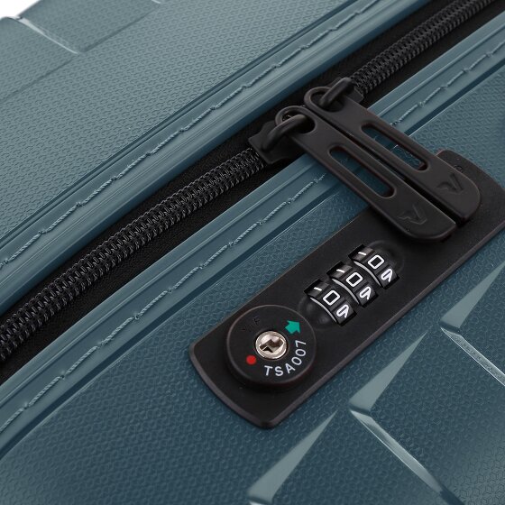 Roncato Ypsilon 4.0 4 ruote Carrello della cabina 55 cm con piega di espansione