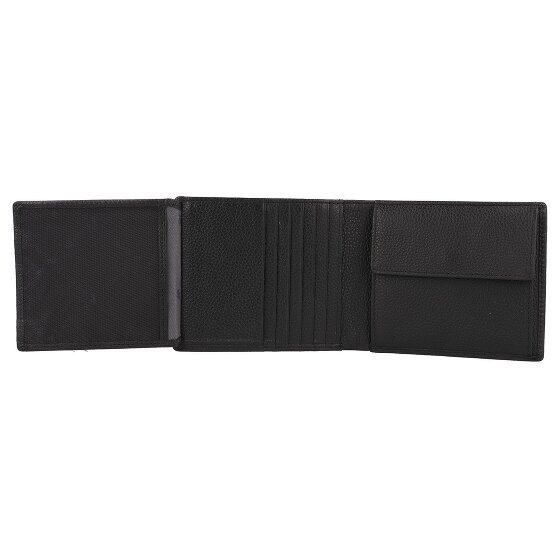 Braun Büffel Portafoglio Prato RFID in pelle 11 cm