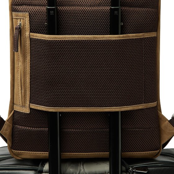 Castelijn & Beerens Veneto Zaino da lavoro Protezione RFID Pelle 39 cm Scomparto per laptop