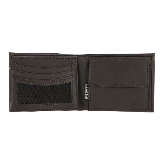 oxmox Leather Portafoglio Protezione RFID Vera Pelle 12 cm