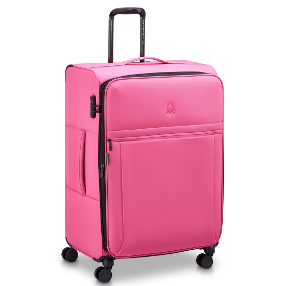 Delsey Paris x United Colors of Benetton BE Trolley a 4 ruote L 76 cm con piega elastica