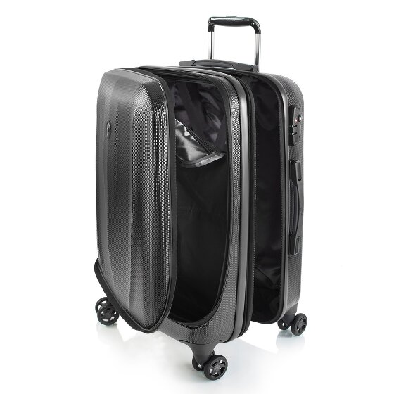 Heys Vantage 4 ruote Set di valigie 3 pezzi con piega di espansione