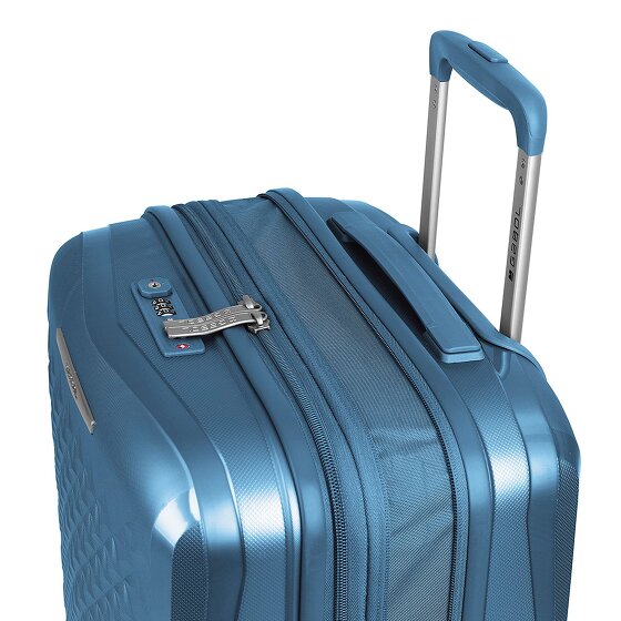 Gabol Queens 4 ruote Carrello della cabina S 54 cm con piega di espansione