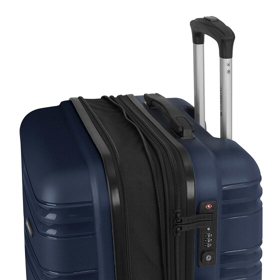 Gabol Uyiko 4 ruote Carrello della cabina 54 cm con piega di espansione