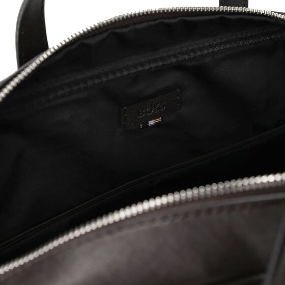 Boss Zair Valigetta Pelle 40 cm Scomparto per laptop