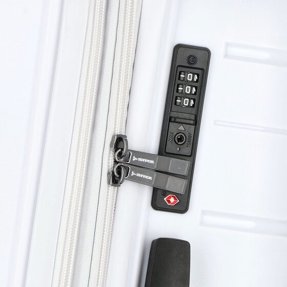 Polestream Strz by Asteroid 4 ruote Set di valigie 3 pezzi con piega di espansione