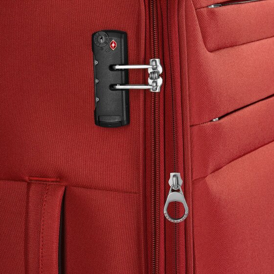 Worldpack Chicago 4 ruote Set di valigie 3 pezzi con piega di espansione