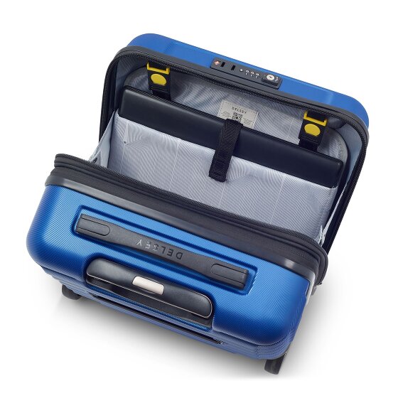 Delsey Paris Shadow 5.0 Trolley business a 4 ruote Scomparto per laptop da 38 cm con piega di espansione