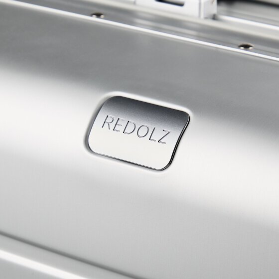 Redolz Set di valigie in alluminio a 4 ruote Pro S+L