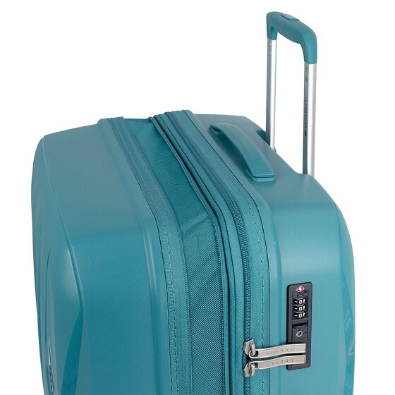 Gabol Infinity 4 ruote Set di valigie 3 pezzi con piega di espansione