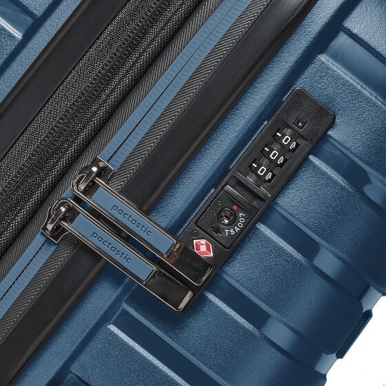 Pactastic Collection 04 THE LARGE + 4 ruote Carrello L 75 cm con piega di espansione