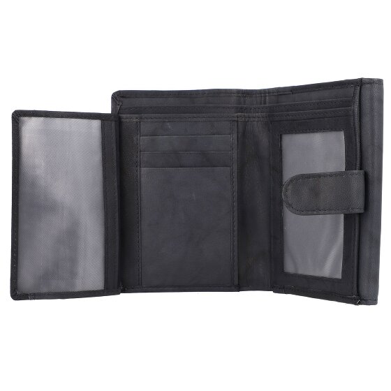 Greenburry Portafoglio Basic RFID in pelle 13 cm