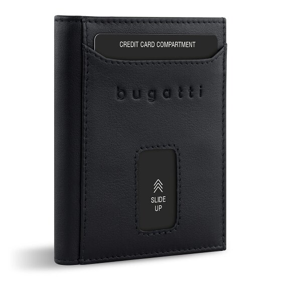 bugatti Secure Slim Portafoglio Protezione RFID Pelle 8 cm