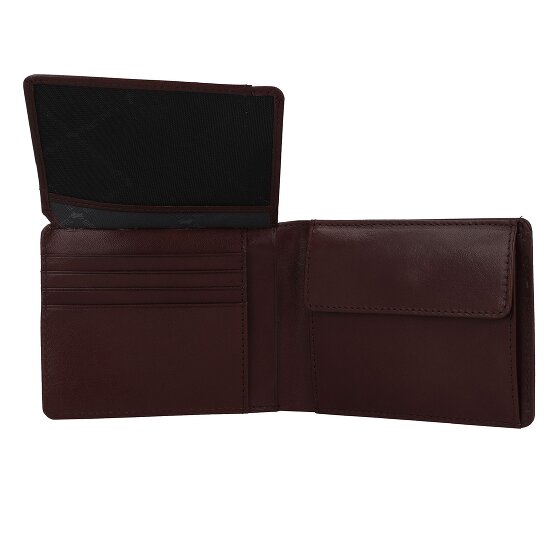 Braun Büffel Portafoglio Country RFID in pelle 12 cm