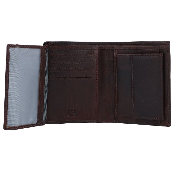 Spikes & Sparrow Portafoglio RFID in pelle 10 cm
