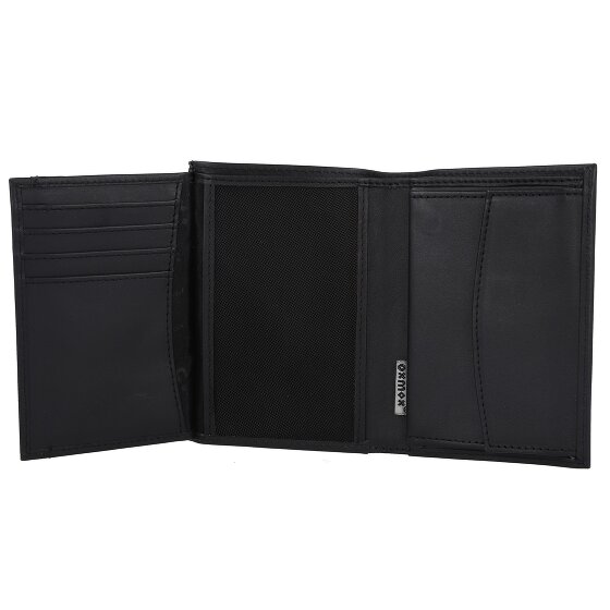 oxmox Leather Portafoglio Protezione RFID Pelle 9.5 cm