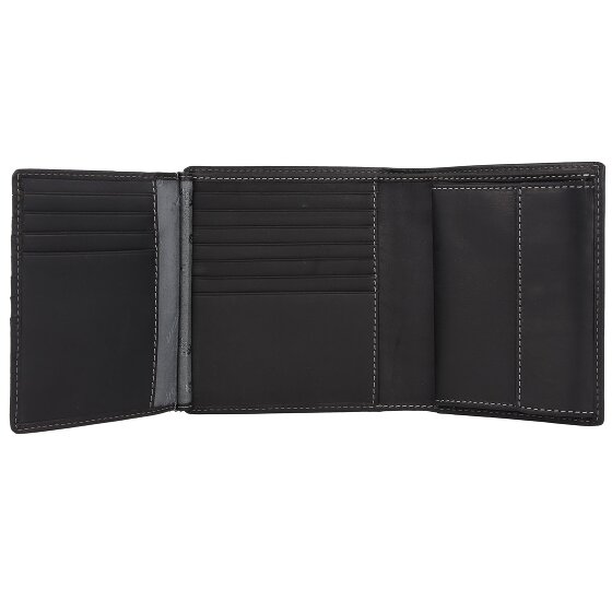 Esquire Dallas Portafoglio Protezione RFID Pelle 12 cm