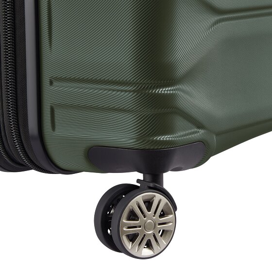 Delsey Paris Meteor 4 ruote Set di valigie 3 pezzi con piega di espansione