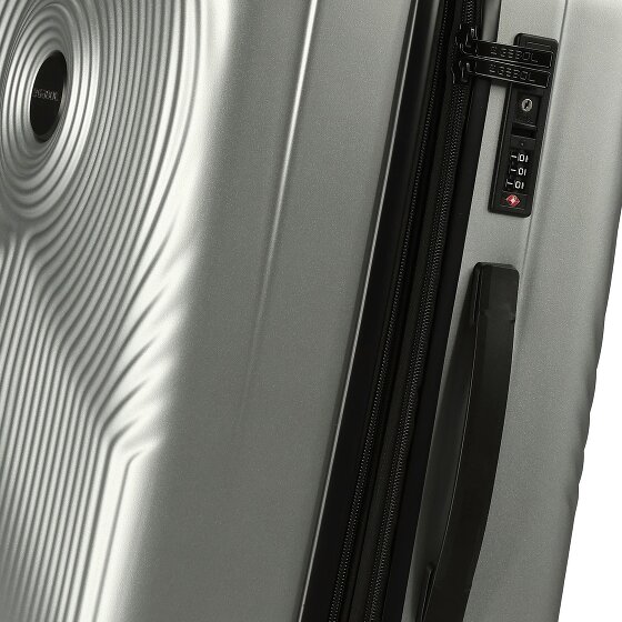 Gabol Radar 4 ruote Set di valigie 3 pezzi con piega di espansione