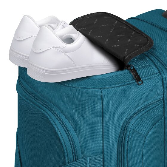 Redolz Duffle Essentials Borsa da viaggio a 2 ruote 55 cm M con patta di espansione