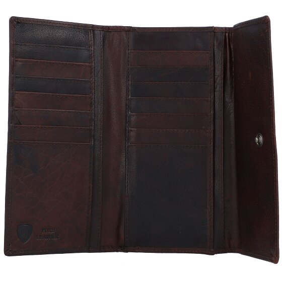 Spikes & Sparrow Portafoglio RFID in pelle 19 cm