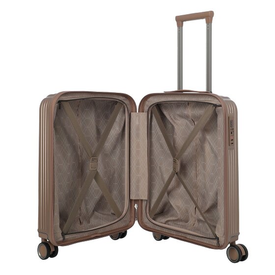 Travelite Paros 4 ruote Carrello della cabina 55 cm