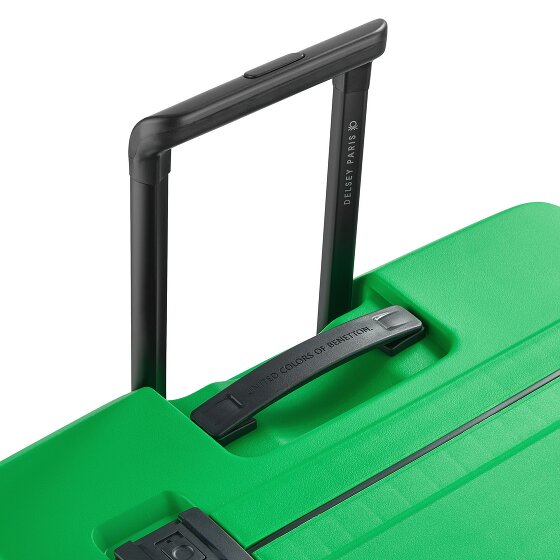 Delsey Paris x United Colors of Benetton Colour Block Hardside Trolley a 4 ruote 76 cm