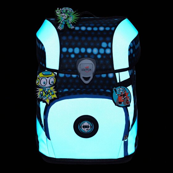 DerDieDas ErgoFlex Tiny Superflash Set di borse per la scuola 6 pezzi