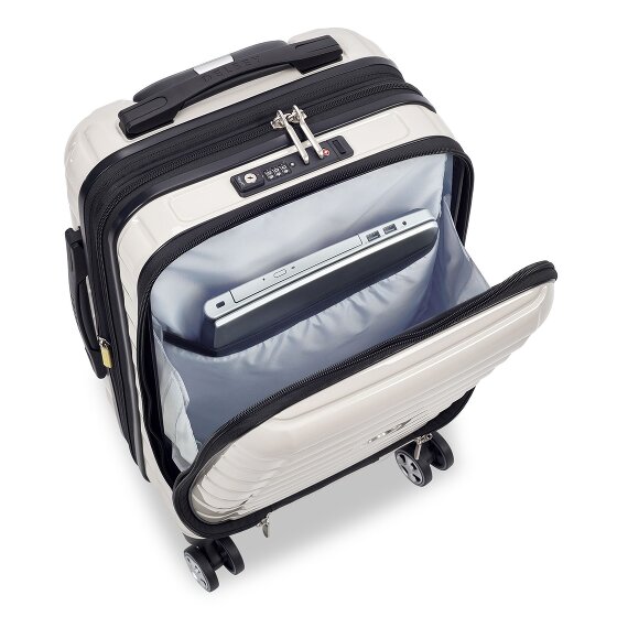 Delsey Paris Shadow 5.0 Trolley da cabina a 4 ruote Scomparto per laptop da 55 cm con piega a espansione