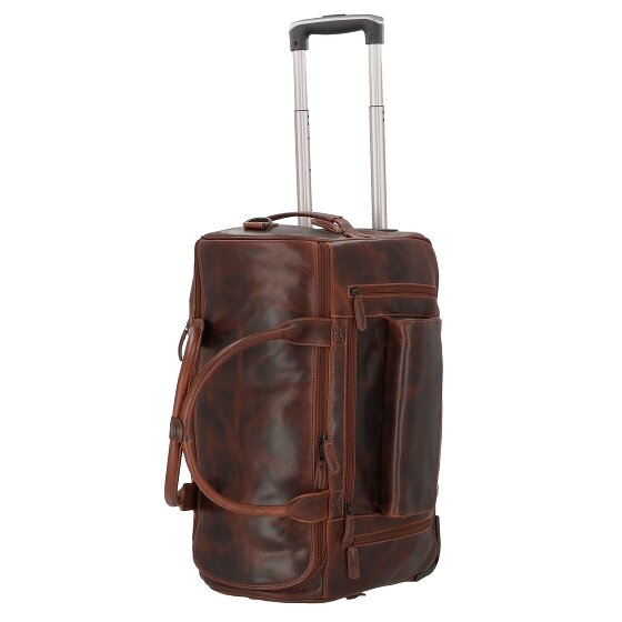 Greenburry Rugged 2 ruote Borsa da viaggio Pelle 53 cm