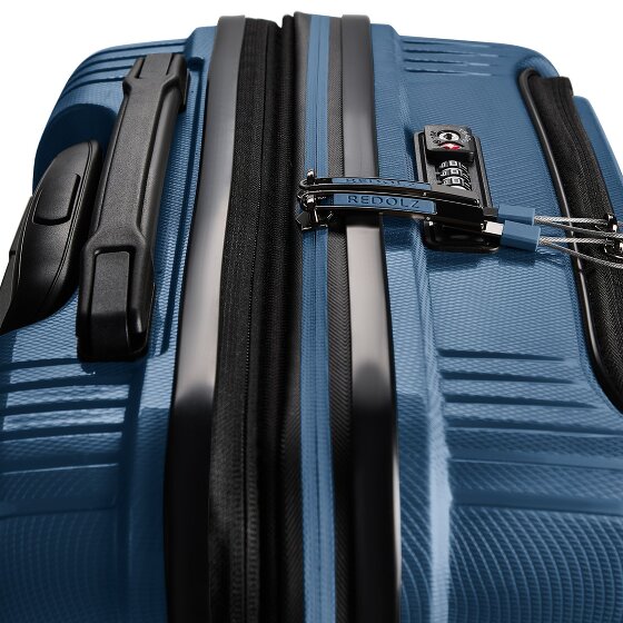 Redolz Essentials 14 4 ruote Set di valigie 3 pezzi espandibile