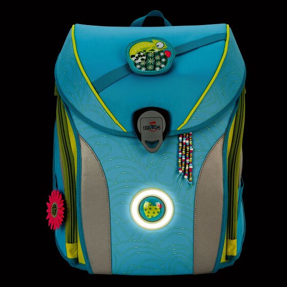 DerDieDas ErgoFlex Max LED Set di borse per la scuola 5 pezzi