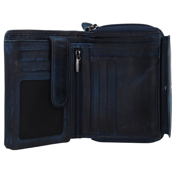 Jack Kinsky Portafoglio Nelson RFID in pelle 12,5 cm