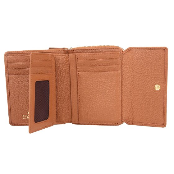 Braun Büffel Asti Portafoglio RFID in pelle 12 cm