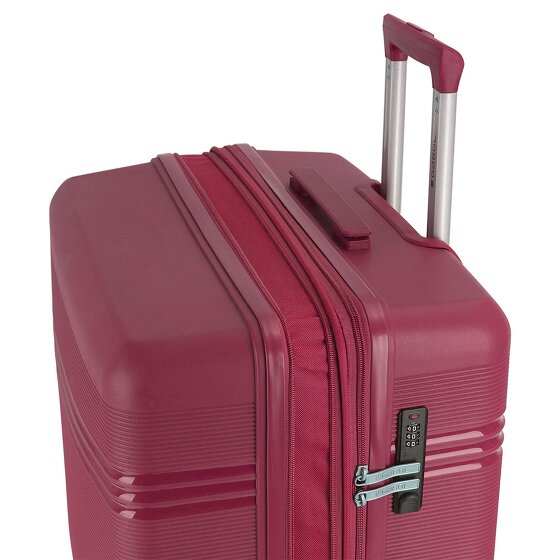 Gabol Saori 4 ruote Set di valigie 3 pezzi con piega di espansione