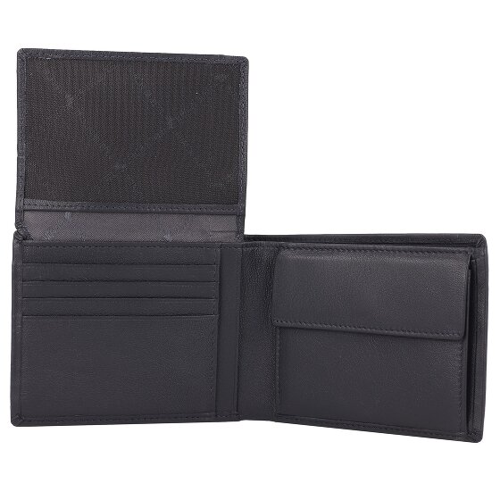 Braun Büffel Hannes Portafoglio Protezione RFID Pelle 12 cm