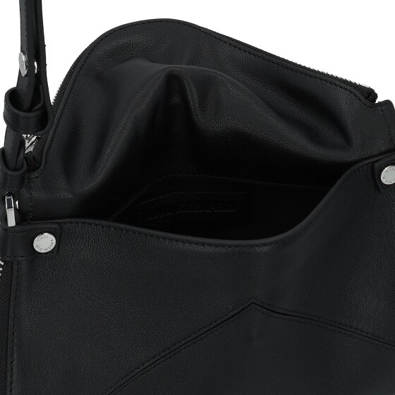 Karl Lagerfeld Behind the Seams Mini Borsa Borsa a tracolla Pelle 18 cm con piega di espansione