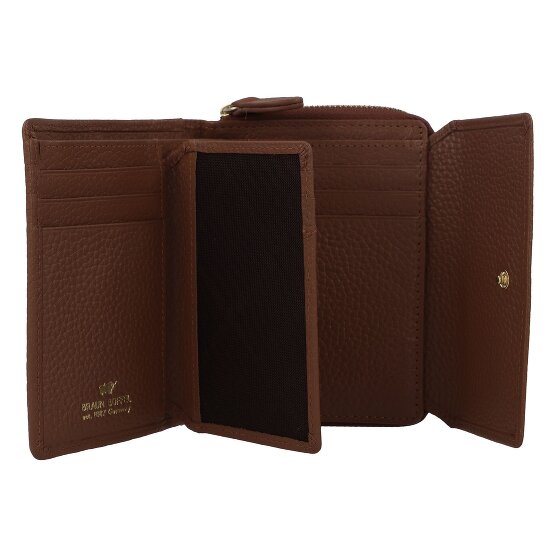Braun Büffel Asti Portafoglio RFID in pelle 12 cm