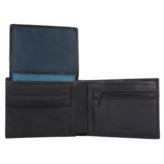 Piquadro Portafoglio Harper RFID in pelle 14 cm
