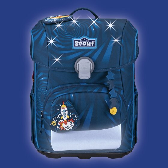 Scout Neo LED Set di borse per la scuola 8 pezzi